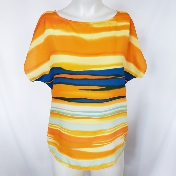 ANTONIO Melani Boxed dolmam sleeve Blouse Size XS - Picture 1 of 8